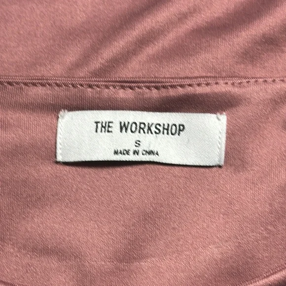 The Workshop Dusty Pink Bodysuit Size Small NWOT - Picture 3 of 4